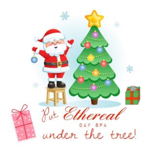 What could be better than getting Ethereal Day Spa under the tree?!
🎁Gift Card
🎁Massage
🎁Facial
🎁Manicure
🎁Pedicure
🎁Hair: Cut/Color
🎁Lashes
🎁Skincare
🎁So much more!

720.200.4255