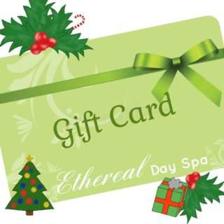 Not sure what to 'gift' from the spa?  An Ethereal Day Spa GIFT CARD is perfect...give a gift card and they choose the service.
Perfection! 🎁🎄